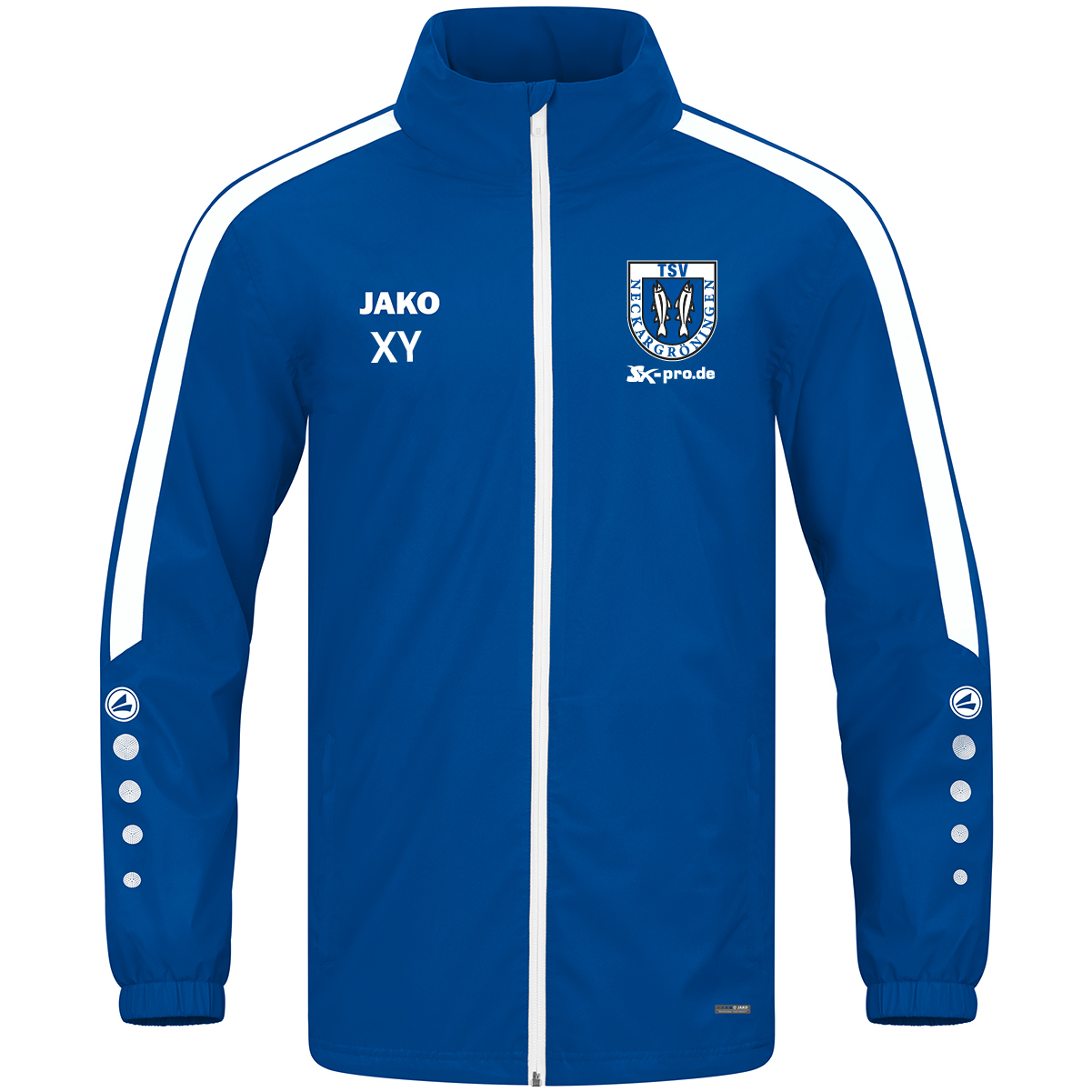 JAKO Allwetterjacke Power inkl.Wappen (Initialen optional)