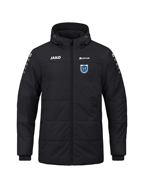 Coachjacke Team mit Kapuze inkl. Wappen (Initialen optional)