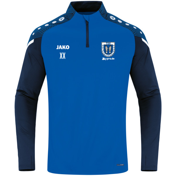 Ziptop Performance inkl. Wappen (Initialen optional)