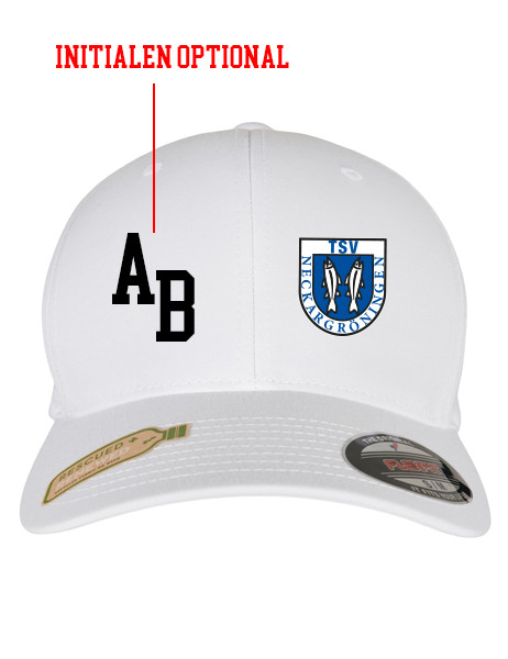 Flexfit Recycled Polyester Cap inkl.Wappen (Initialen optional)