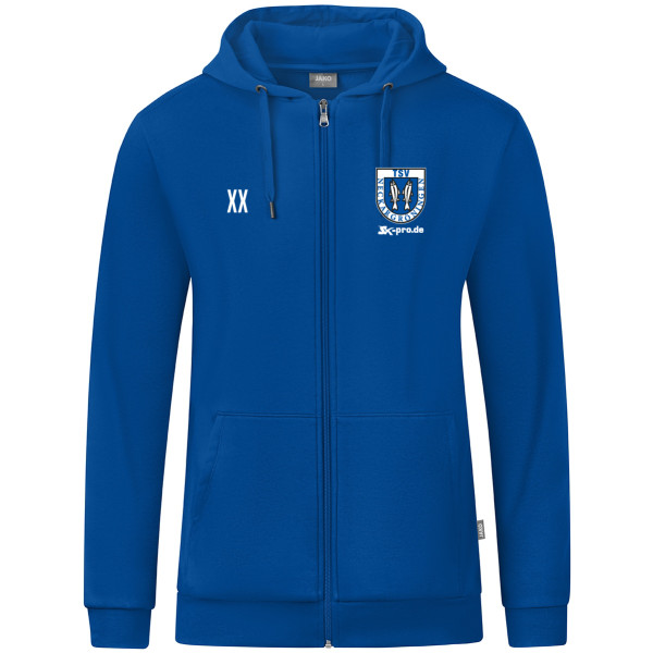 Kapuzensweat Organic inkl. Wappen (Initialen optional)