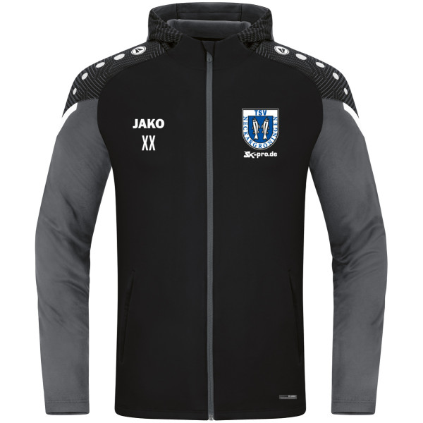 Kapuzenjacke Performance inkl. Wappen (Initialen optional)