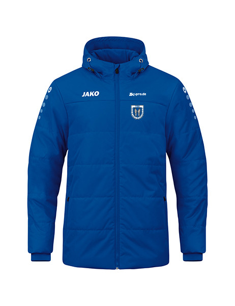 Coachjacke Team mit Kapuze inkl. Wappen (Initialen optional)
