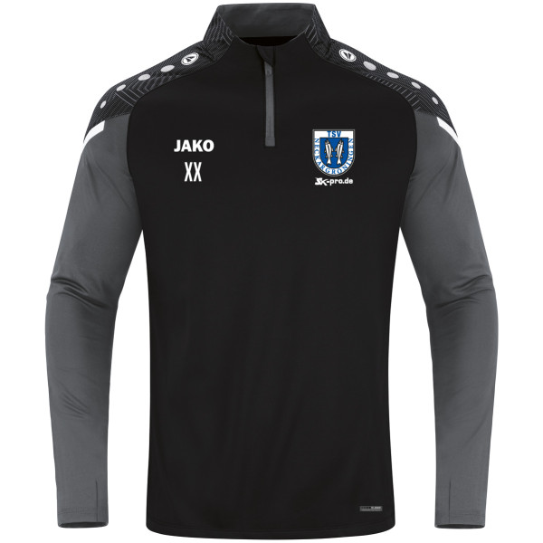 Ziptop Performance inkl. Wappen (Initialen optional)